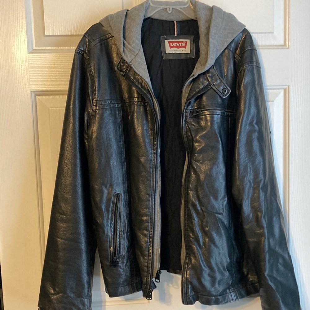 Levi’s faux leather jacket